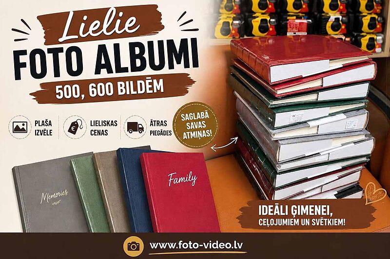 Lielie foto albumi.