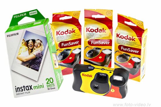 Foto filmas, Kodak fotoaparāti