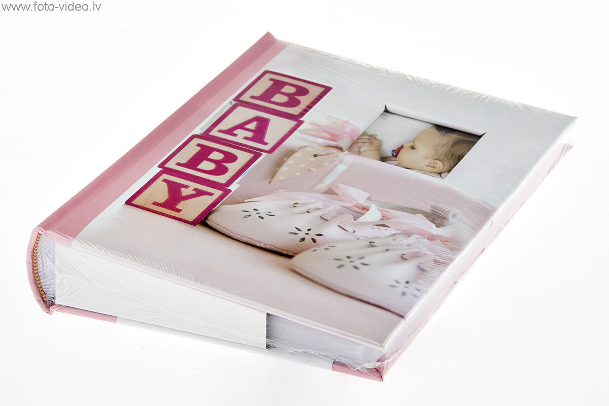 Bērnu foto albums 10x15/200 Pink