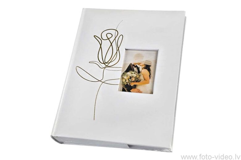 Foto albums 10x15cm 200 bildēm. B-46200SW Rosa 2