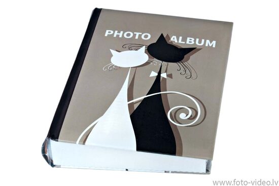 Foto albums 10x15cm 200 bildēm. KD46200 Black&White 02
