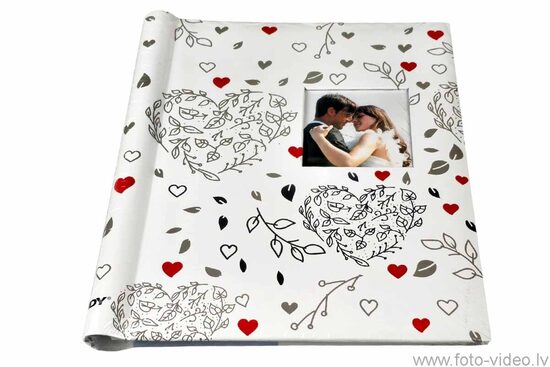 Magnētiskais, pašlīmējošais foto albums. DRS20W (40lpp). Ido 1. Love