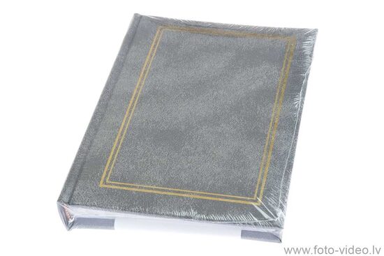 Foto albums 15x21 cm 50 bildēm. B6850S Classic Grey
