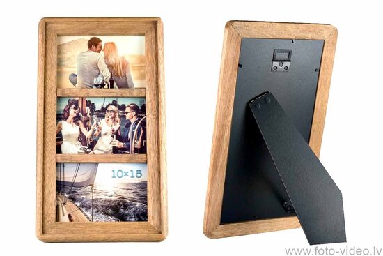 Koka foto rāmis (3x) 10x15 BM364