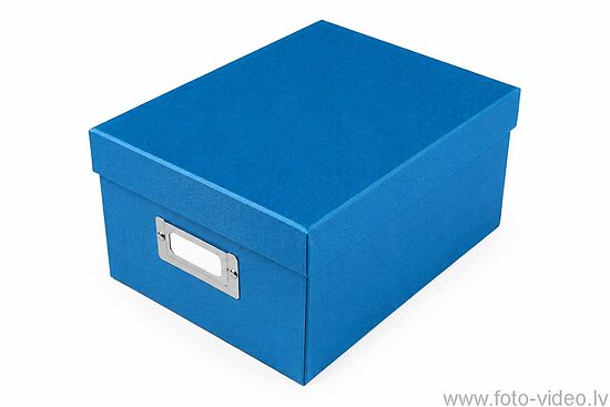 Fotogrāfiju uzglabāšanas kaste Walther Fun 16 x 21 x 11 cm – zila