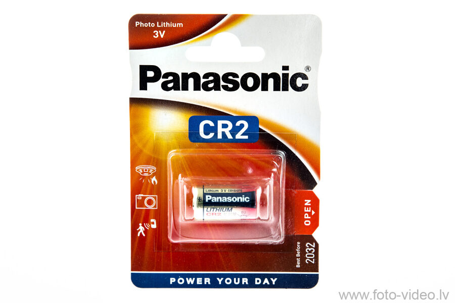 Baterija Panasonic Photo Lithium CR2, 3V