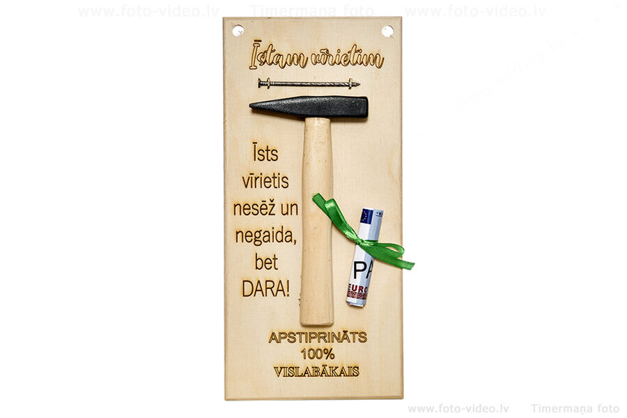 Īstam vīrietim. Dāvana, suvenīrs.