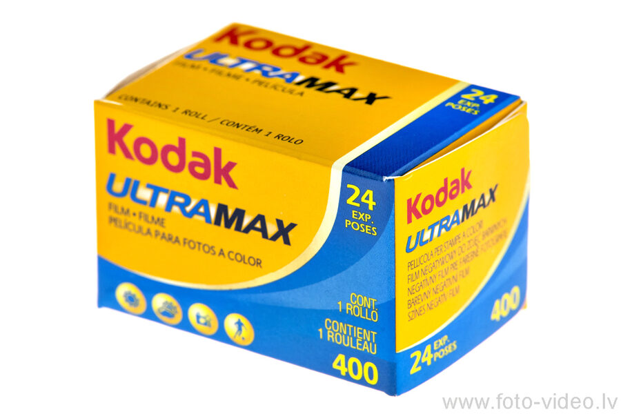 Kodak Ultra Max 400/24 C41 krāsainā foto filma
