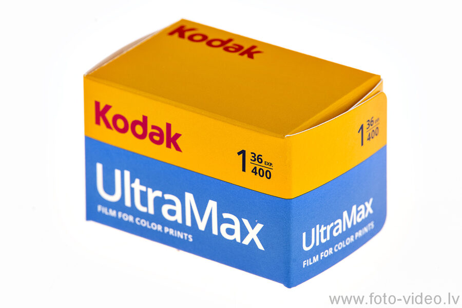 Kodak Ultra Max 400/36 C41 krāsainā foto filma