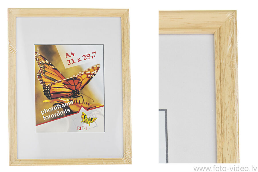Koka foto rāmis 21x29,7 cm. K (1201192 )
