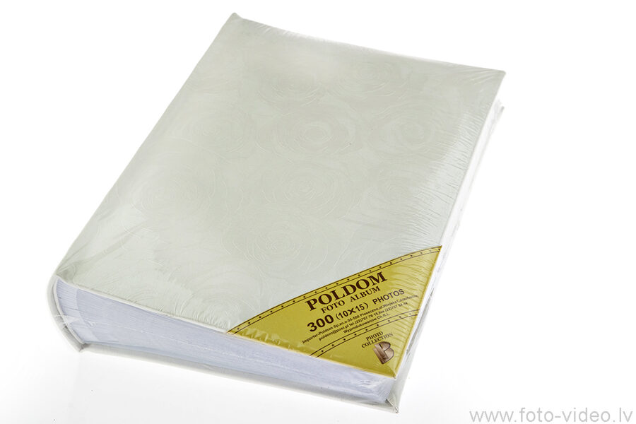 Foto albums 10x15cm 300 bildēm. BB-10x15/300 (2-up) Medora White