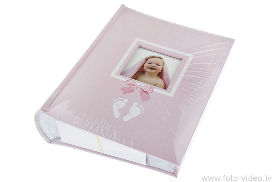 Foto albums 10x15cm 300 bildēm. BB-10x15/300M Polo pink