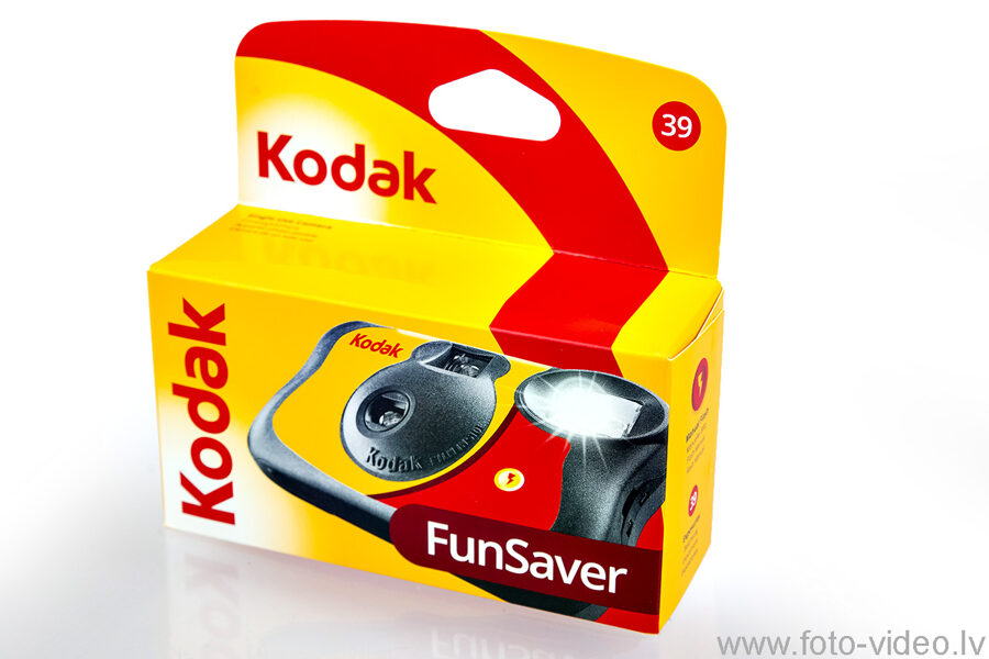 Kodak vienreiz lietojamā foto kamera. 39 kadri / ISO 800