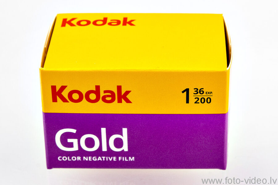 Foto filma Kodak Gold 200/36 C41 krāsainā foto filma