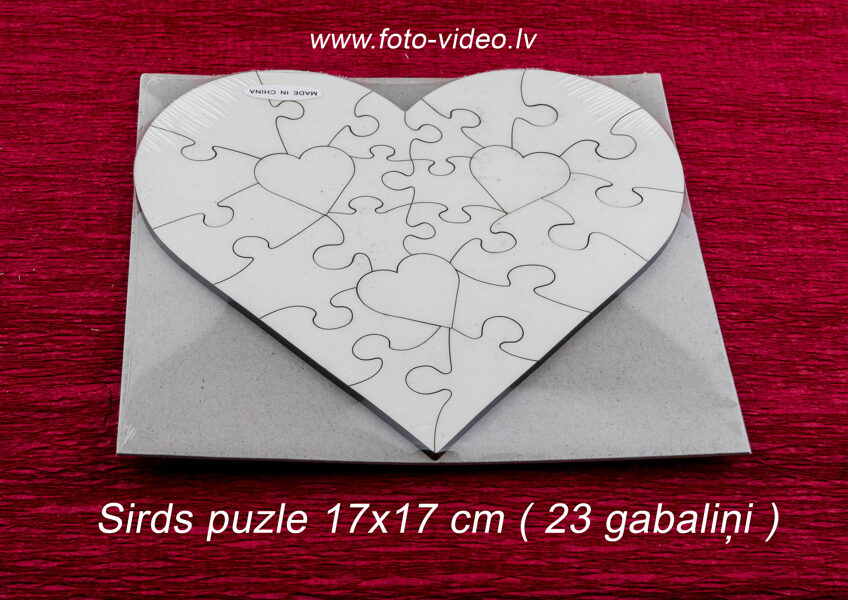 Sirds puzle 17x17cm 23 gabaliņi