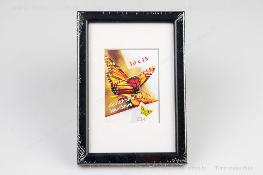 Foto rāmis 10x15cm melns