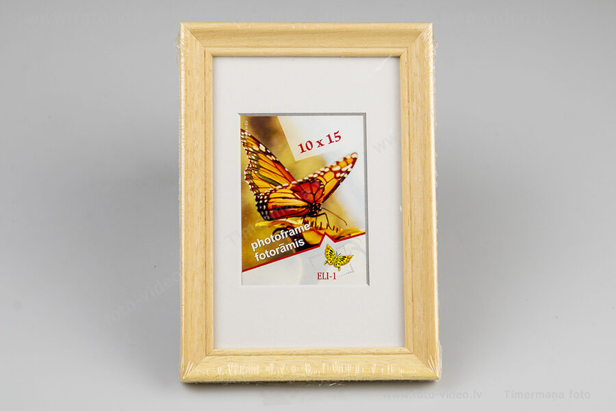 Koka foto rāmis 10x15cm