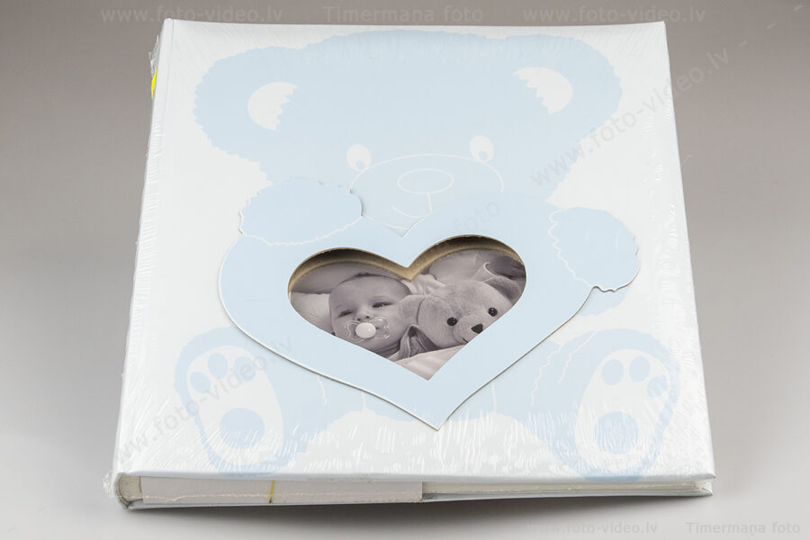 Bērnu foto albums ar klasiskām lapām, FA-906 BLUE.