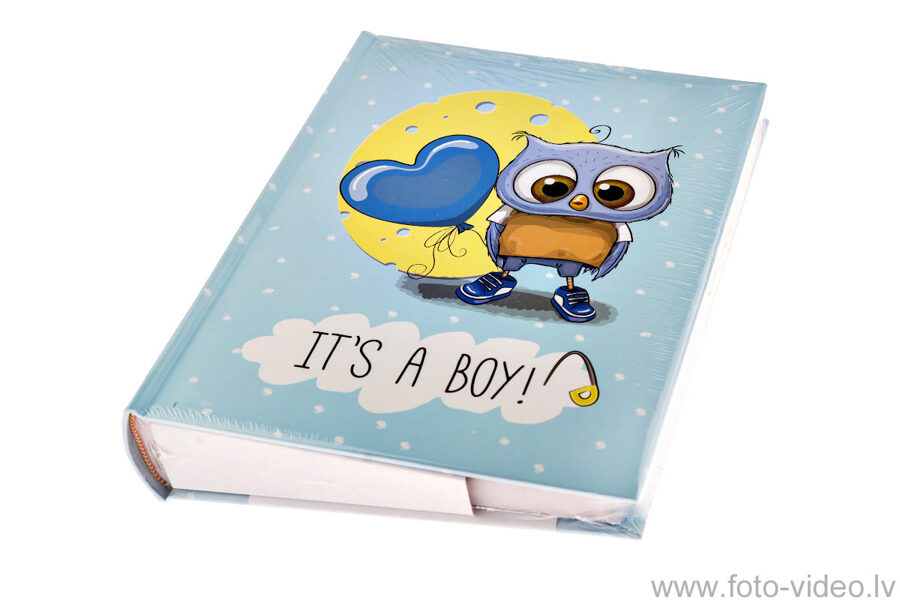 Foto albums 10x15cm 200 bildēm. B46200S OWL blue