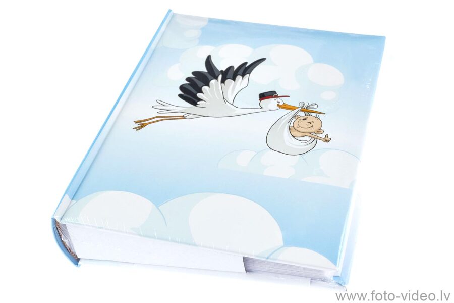 Foto albums 10x15cm 200 bildēm. B46200S Stork Blue