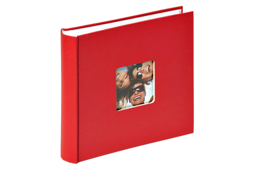 Foto albums 10x15cm 200 bildēm / Walther 110- R red