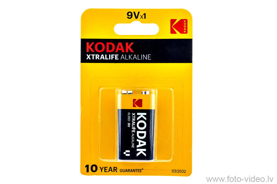 Baterija Kodak Xtralife Alkaline 9V
