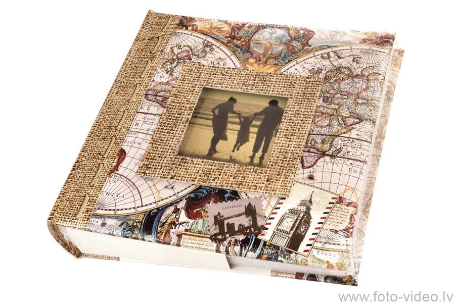 Foto albums 10x15cm 200 bildēm. KD 46200 Travel 3N