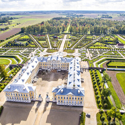 Rundāles pils, Rundāles pils dārzs