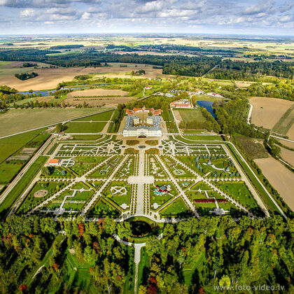 Rundāles pils, Rundāles pils dārzs