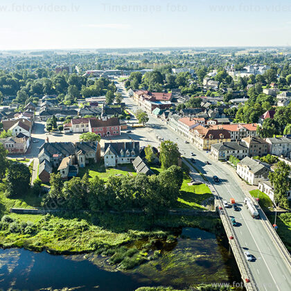 Bauska, tilts pār Mēmeli