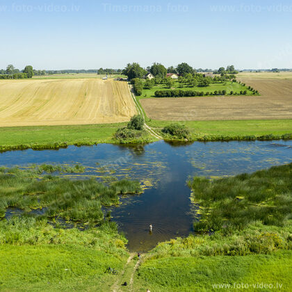 Lielupe netālu no Bauskas