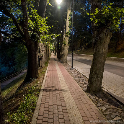 Brīvības bulvāris, Bauskas pilsēta