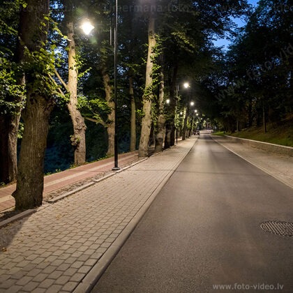 Brīvības bulvāris, Bauskas pilsēta