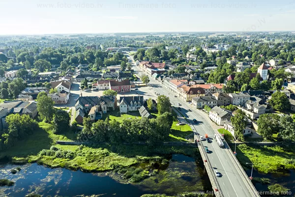 Bauska, tilts pār Mēmeli